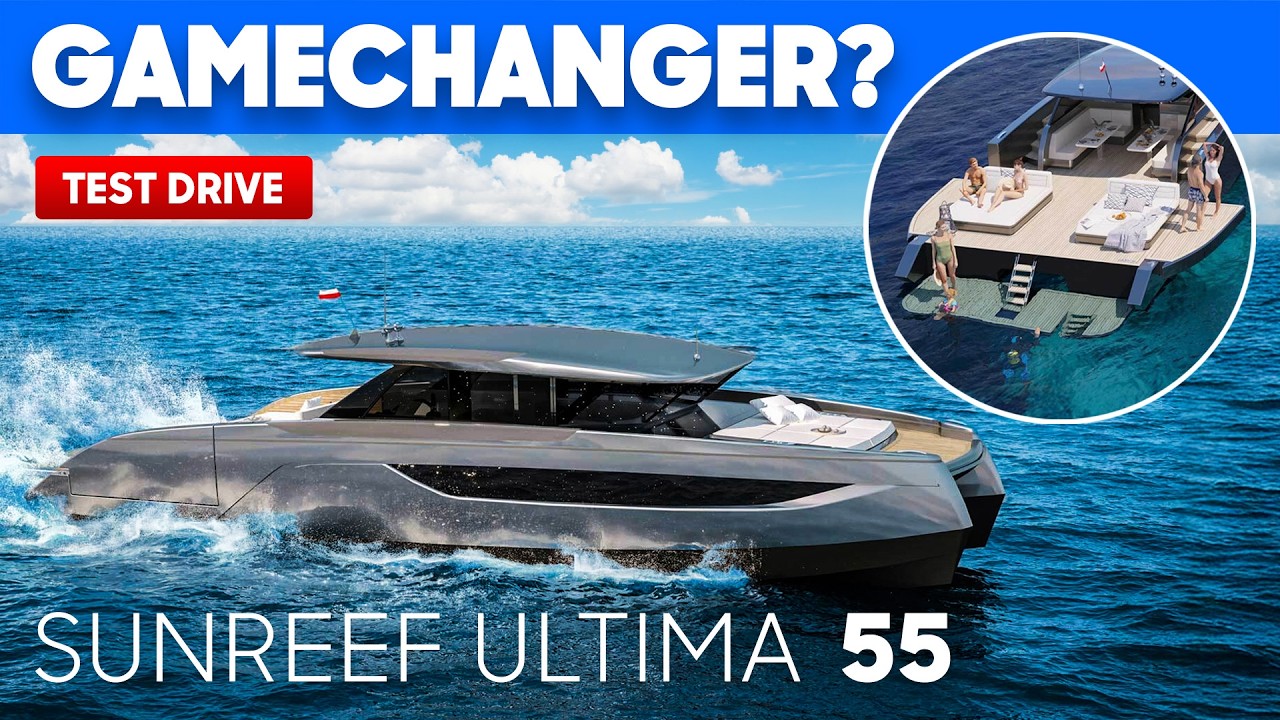 НОВОЕ ПОКОЛЕНИЕ катамаранов прибыло 🐆 – Тест, тур и обзор Sunreef Ultima 55 за 2 миллиона евро