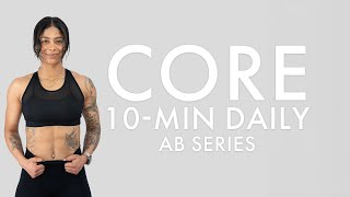 Strengthen your core 10 minutes a day| All Fitness Levels |No equipment at home | Day 4
