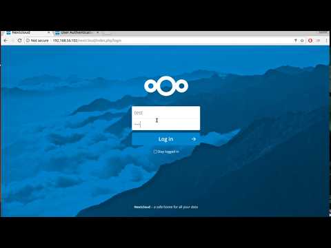 Nextcloud 12 Server User Authentication with LDAP