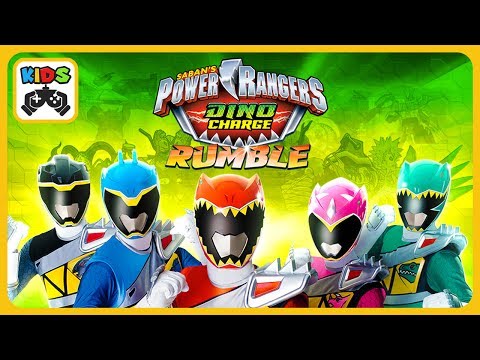 Могучие рейнджеры Дино заряд * Power Rangers Dino Charge * Мультик игра для детей