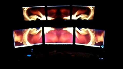 Six display visualization