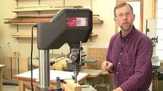 NOVA Voyager DVR Variable Speed Drill Press Features and Overview