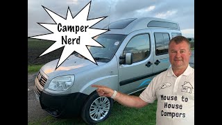 2006 FIAT DOBLO CAMPERVAN 1.3 MULTIJET DIESEL MOTORHOME CONVERSION REVIEW