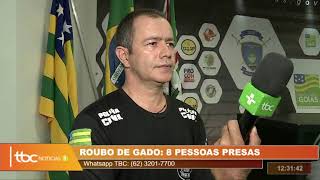 TBC 1 | POLÍCIA CIVIL PRENDE INTEGRANTES DE QUADRILHA DE ROUBO DE GADO TBC 1 | POLÍCIA CIVIL PRENDE INTEGRANTES DE QUADRILHA DE ROUBO DE GADO