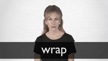 How to pronounce WRAP in British English