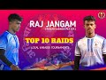 Raj jangam top 10 raids  local kabaddi tournaments  alibag kabaddi raigad kabaddi