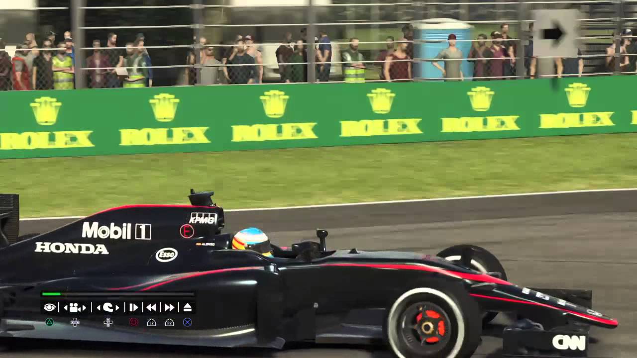 F1 16 マクラーレンホンダがメルセデスをオーバーテーク Youtube