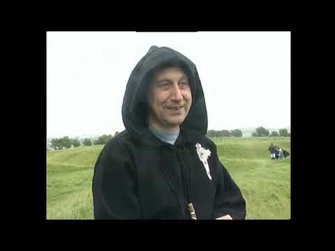 Druids Celebrate Midsummer Solstice on The Hill of Tara, Ireland 1997