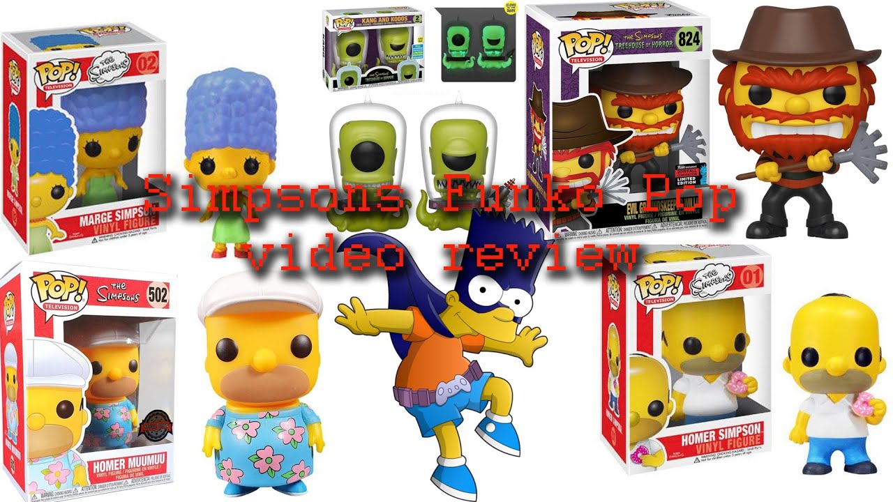 Simpsons Funko Pop video review