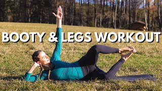 30 Min Booty & Legs Workout Lower Body Pilates Workout No Equipment