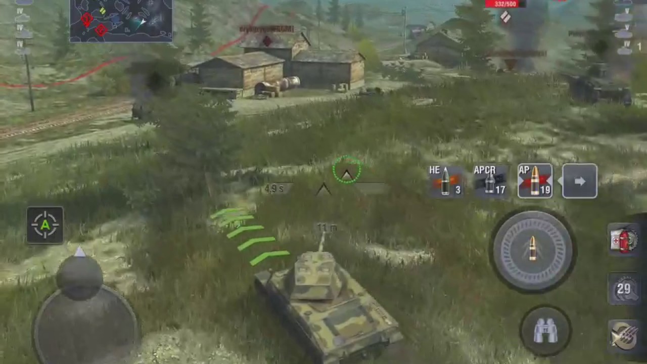 WoT Blitz Game Play - T49 Platoon