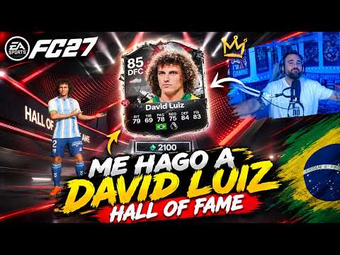 ME HAGO A DAVID LUIZ "SALON DE LA FAMA" 🔥🔥 MUCHO SUFRIMIENTO DETRAS😭😭