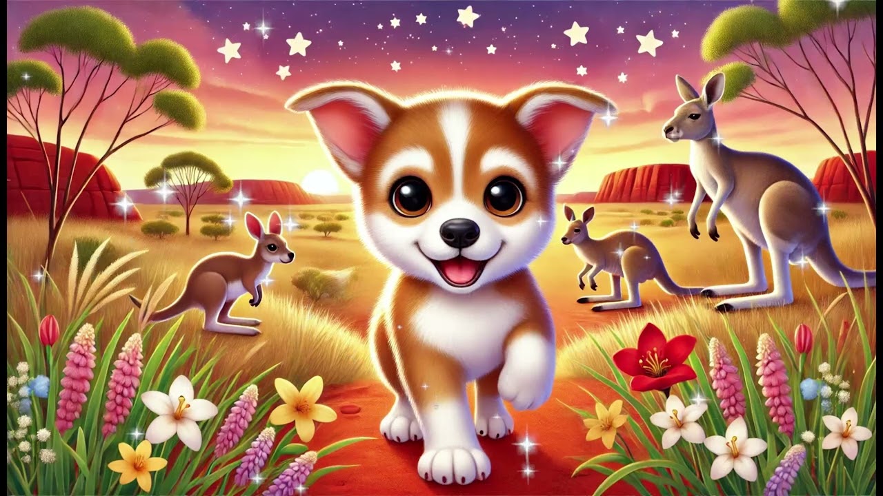 Delilah the Dingo's Dreamy Outback Adventure - Sleep Story For Kids