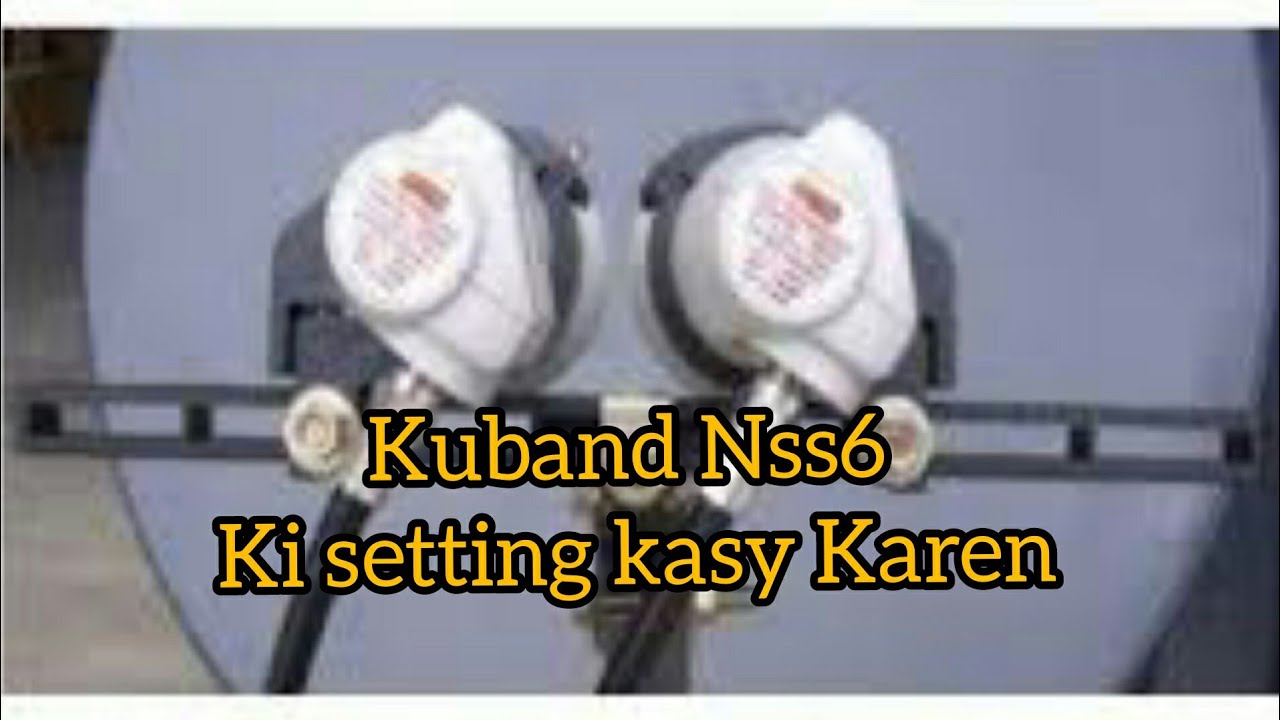 How to Set NSS6 95e Satellite on Your Dish Antenna