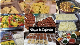 VLOGÃO DE DIÁRIAS DA COZINHEIRA! 4 DIÁRIAS EM UM VÍDEO! #cozinheira #comidinhas #diária #gratasou