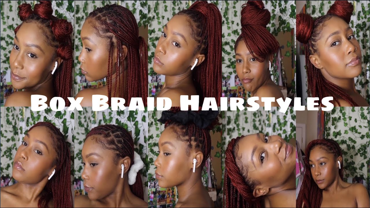 Easy Box Braids Styles  Extra Long Knotless Braids 