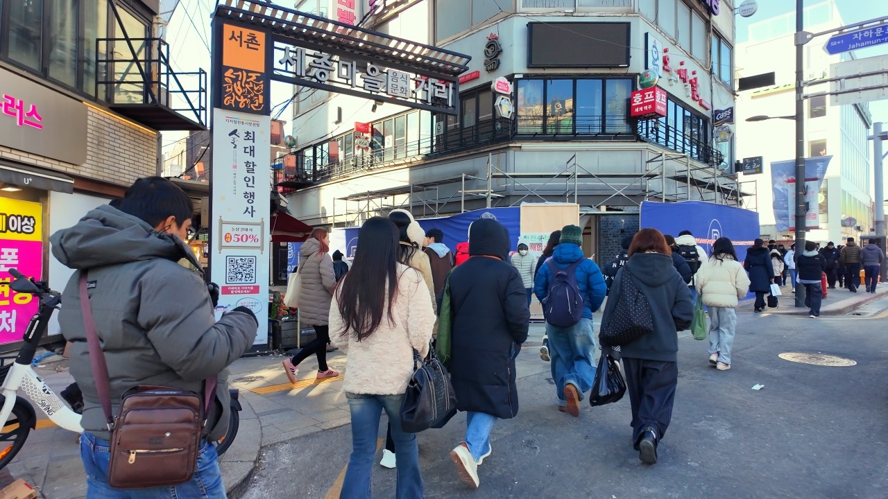 Кванхвамун, дворец Кёнбоккун и прогулка по Сочхону | Экскурсия по Сеулу | 4K