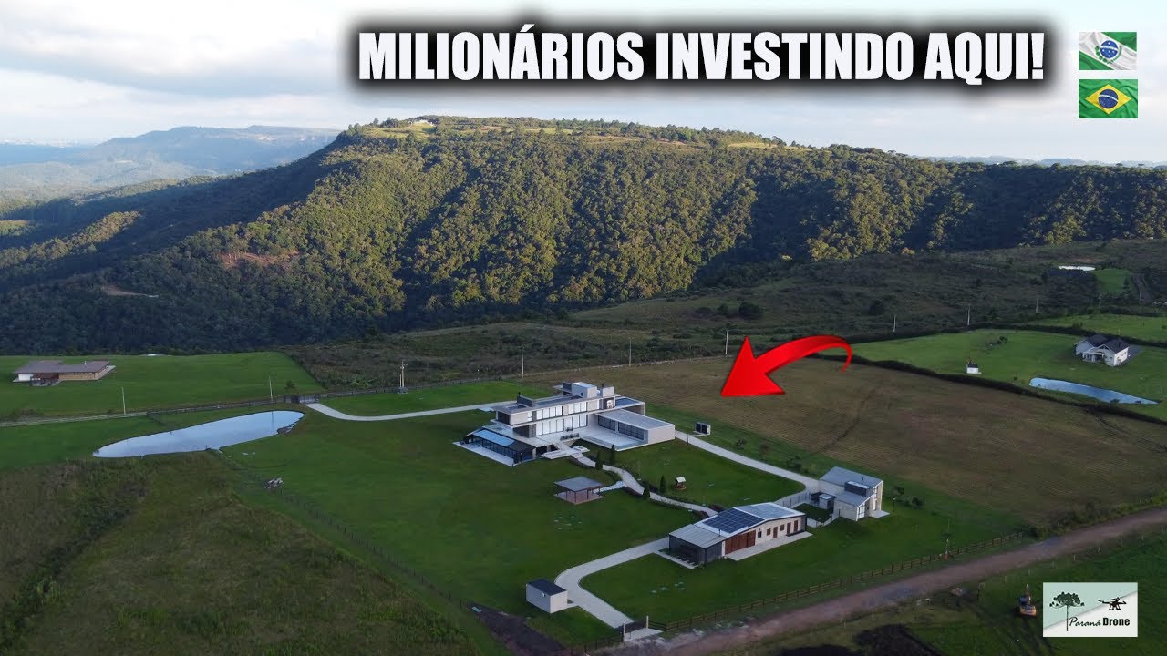 Parte ALTA da SERRA de SÃO LUIZ do PURUNÃ está ENCHENDO de MILIONÁRIOS!