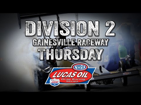 Division 2 NHRA Lucas Oil Drag Racing Series Baby Gators - Thursday