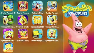 SpongeBob Games Review: Patty Pursuit 2,Game Frenzy,Patrick Star Game,Cosmic Shake,Doodle Jump