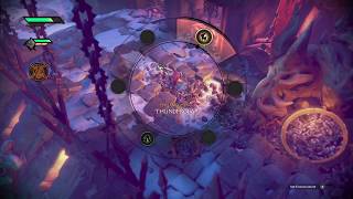Darksiders Genesis Use Charged Static Shot Defeat Tough Boss Southeast Beacon