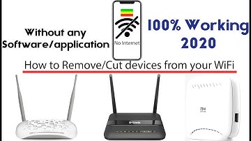 How to Block/Remove/cut devices from your WiFi without[Netcut] or any Software 2020 [100% Working]