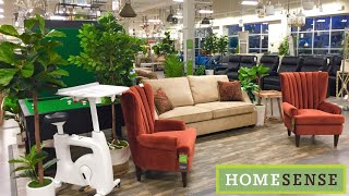 HOME SENSE FURNITURE SOFAS COUCHES ARMCHAIRS COFFEE TABLES SHOP WITH ME SHOPPING STORE WALK THROUGH