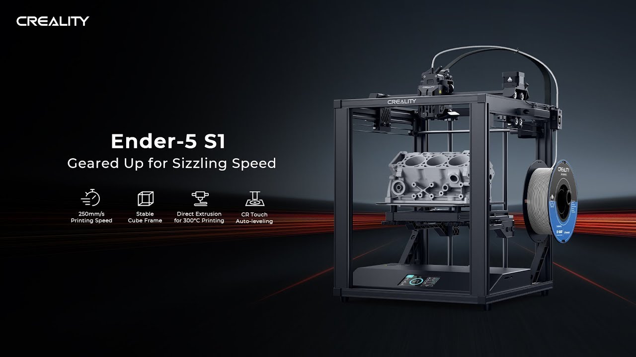 Creality Ender 5 S1 3D Printer - YouTube