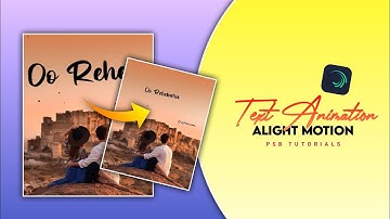 Alight motion Video Editing | Alight Motion Text Animtion | Alight Motion Lyrics Editing | Oscillate