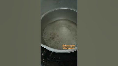 cara membuat susu jahe anget                                         #resep