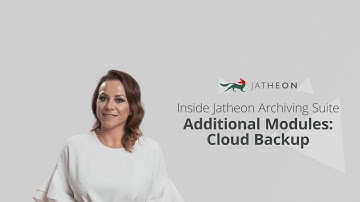 On-Premise Email Archiving - Cloud Backup
