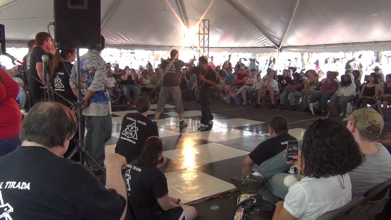 Punong Guro Tony Demonstrating Basic Follow-ups to Straight Punch - (6)