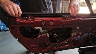 Subaru SVX - Window Guide Repair