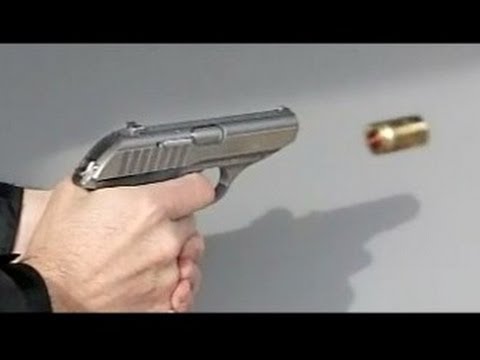 Sig Sauer P232SL 380acp in slow motion, 600 frames/sec