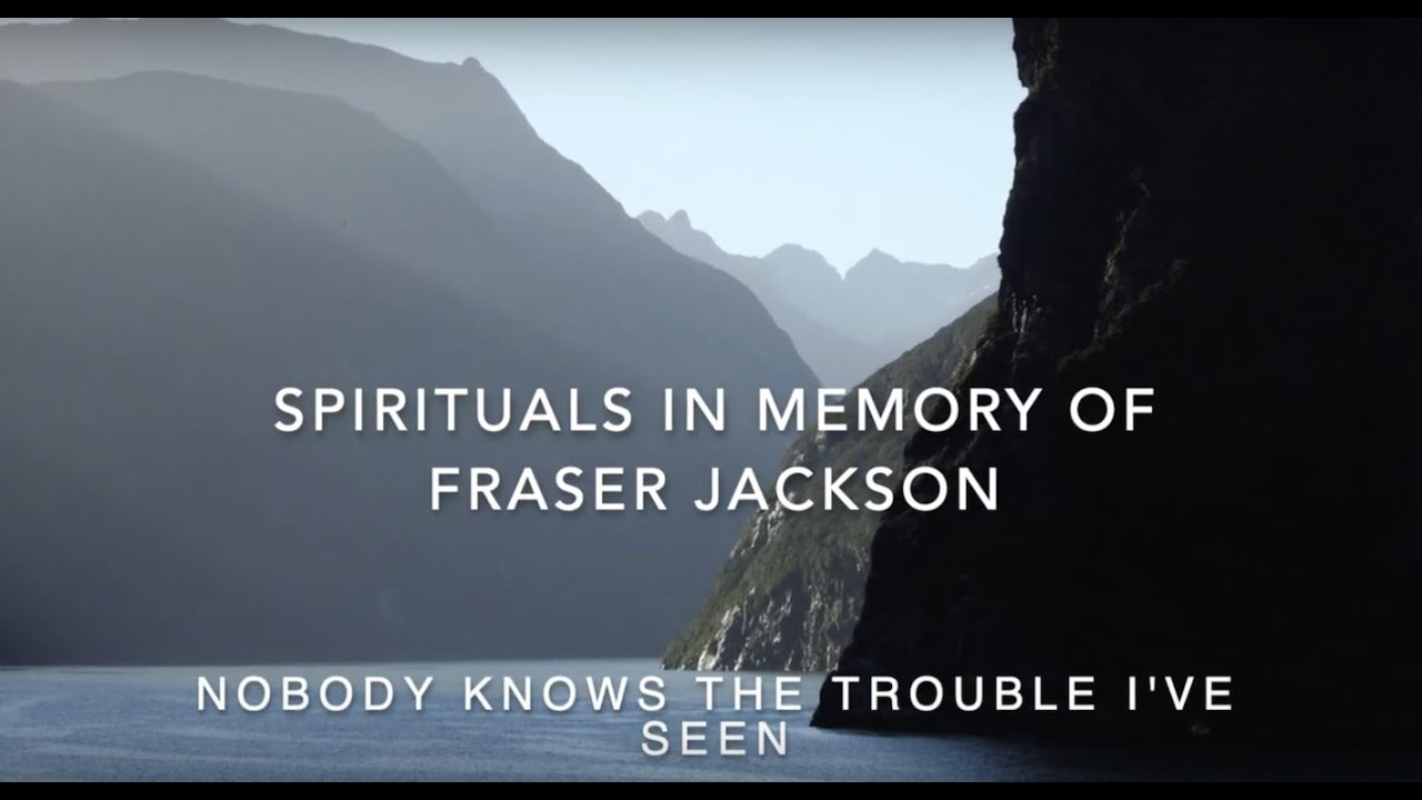 Tribute to Fraser Jackson