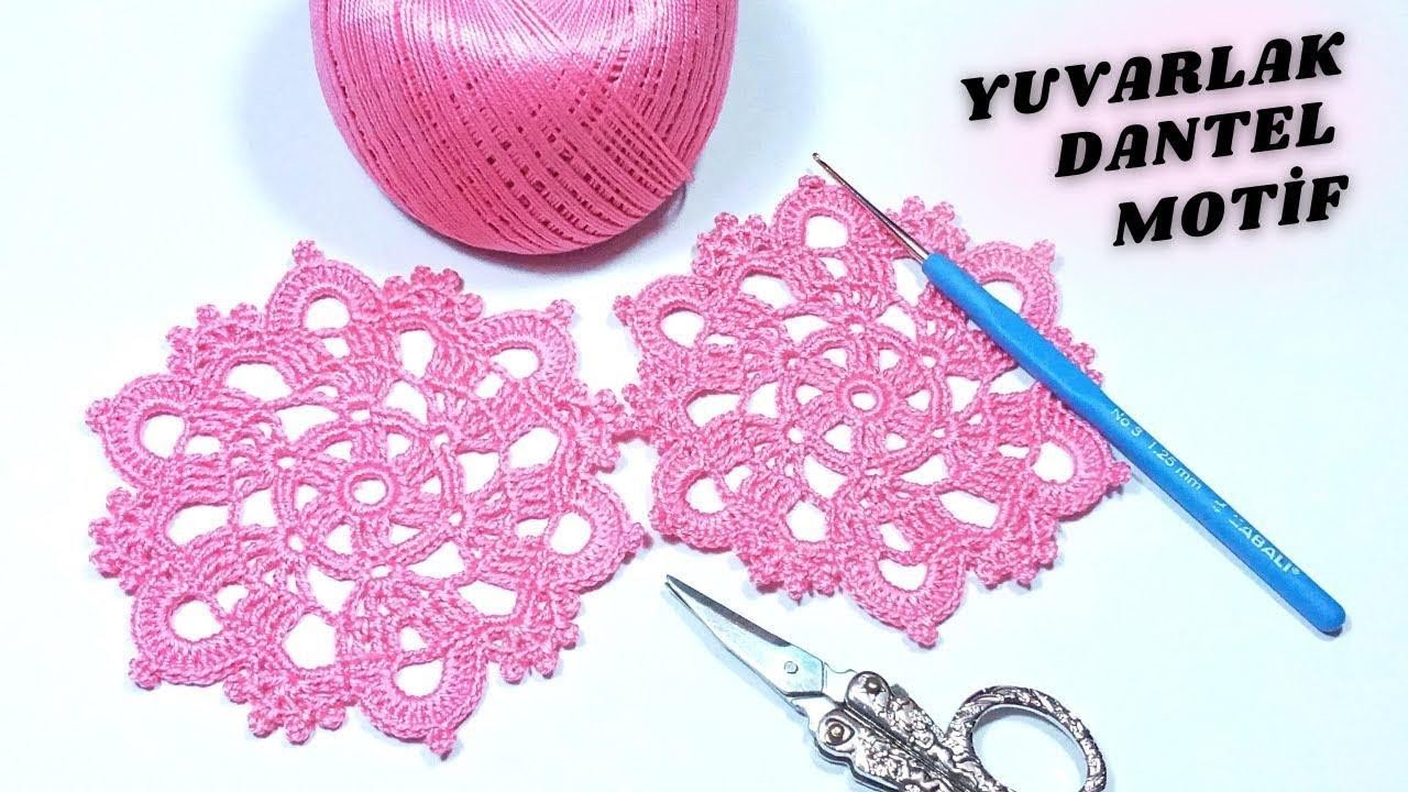 MUHTEŞEM TIĞ İŞİ DANTEL MOTİF MODELİ / AMAZING Crochet Lace Motif Pattern