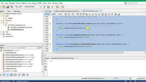 Interacción de eventos sencilla con Botones desde IDE Netbeans