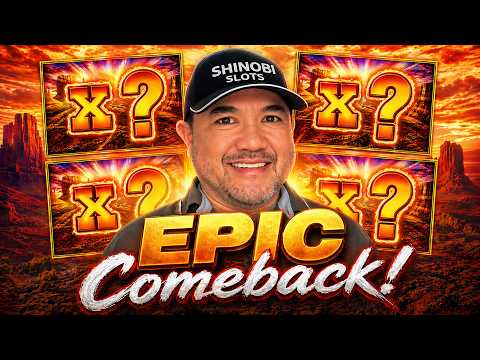 4 Wilds in the Bonus Finally! Epic Comeback in Buffalo Link slot at Sunset Station casino!