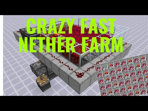 FAST NETHER FUNGUS FARM