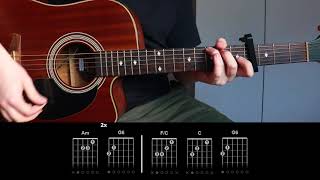 Miniatura de vídeo de "There Is a Light That Never Goes Out - The Smiths (Tutorial Guitar Lesson Tab)"