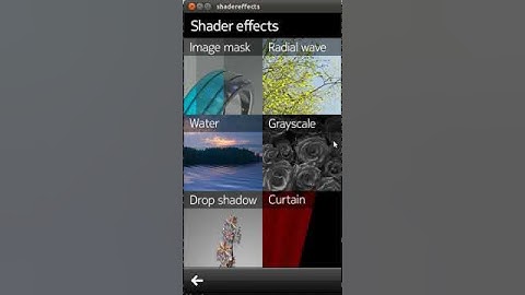 qml-plugin shadereffects radial wave demo - desktop
