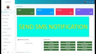 Send SMS Notification in Ultimate School Management screenshot 4