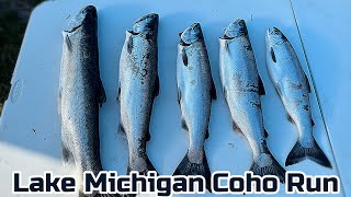 Coho Salmon Fishing Report {Sheboygan - Port Washington} | Lake Michigan