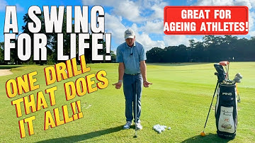 A SIMPLE Drill for a LIFETIME of GREAT SWINGS!! #golfinstruction #golftips #golfswing