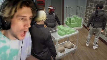 xQc First Time Robbing The New Paleto Bank! | GTA 5 RP NoPixel