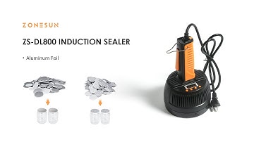 How To Use ZS-DL800 Manual Electromagnetic Induction Sealing Machine