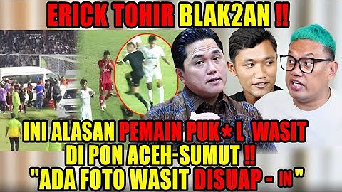 VIRAL WASIT TERK4P*R D1PUK*L PEMAIN SULTENG‼️ JUARA 1 SEPAKBOLA PON DIRAIH JATIM