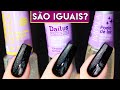 COMPARAÇÃO entre os TOP COATS GLITTER da IMPALA, DAILUS e VIZZELA