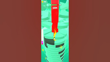 Drop Stack Ball Game Level 193 - short video - More Gaming