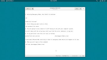 Entering emergency mode. Exit shell to continue